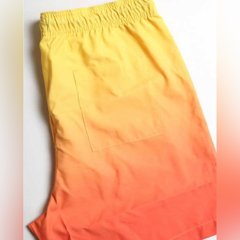 GoldRush Ombre Drawstring Shorts - Picture 3 of 4